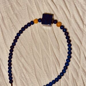 Lapis anklet
